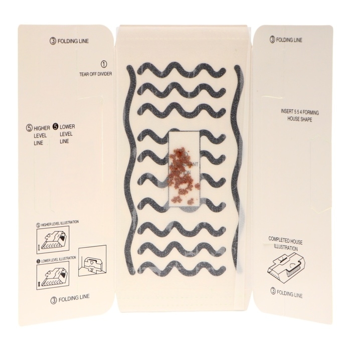 Ловушка-домик клеевая с приманкой, от тараканов и муравьев SAFEX, 3 шт Ловушка-домик клеевая с приманкой, от тараканов и муравьев SAFEX, 3 шт