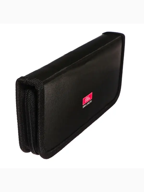 Пенал школьный, 1 секция, 9&times;19.5&times;2.5 см &laquo;Аниме глаза&raquo;