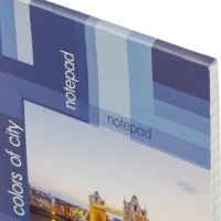 Блокнот на склейке А6 60л. ПЕЙЗАЖ  АТТАСНЕ 8с5 клет.100шт./у