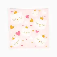 Сервировочные салфетки, Котенок Принцесса, 33*33 см, 20 шт.