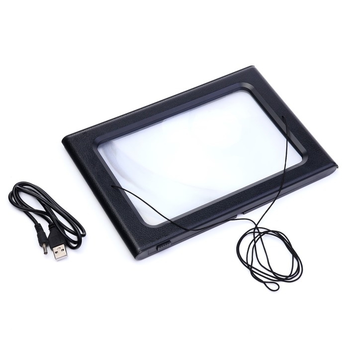 Лупа-столик, линза 115*185мм Лупа-столик, линза 115*185мм