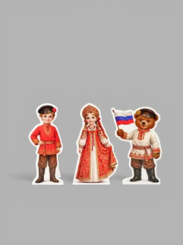 Набор оформительский &laquo;Традиции России&raquo;, 5 предметов