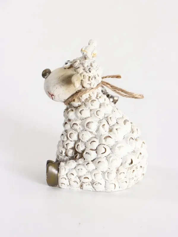 Фигурка &laquo;Бараш с птичкой на голове&raquo;, 9&times;7.5&times;9 см