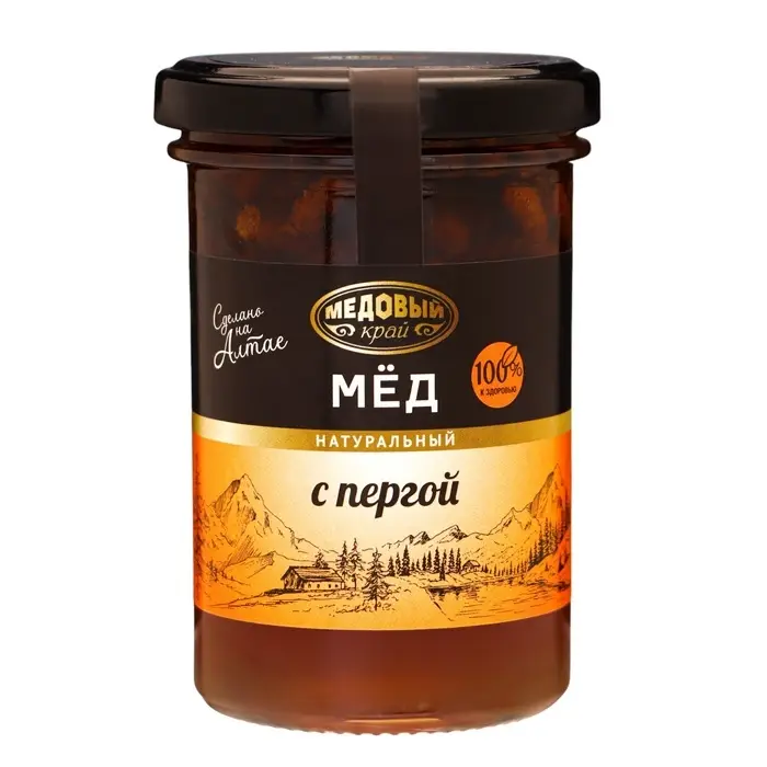 Мёд алтайский с пергой, 300 г Мёд алтайский с пергой, 300 г