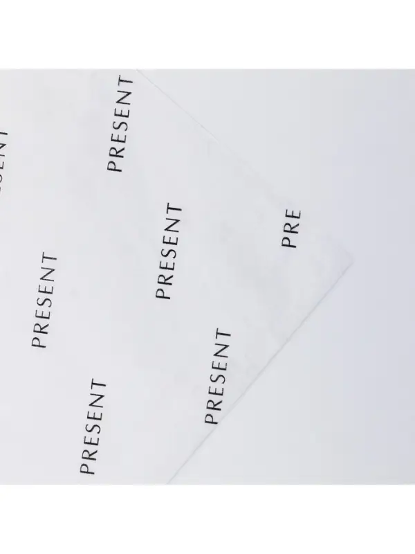Бумага упаковочная тишью &laquo;Present&raquo;, белая, 50&times;70 см