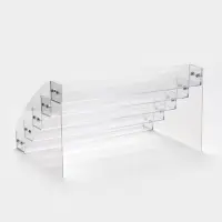 Подставка под лаки 5 этажей, 31.3&times;17.8&times;22.4 см, оргстекло 2 мм