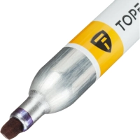 Маркер для агрессивной среды Topfort HD 850 черный 3-7мм скош. наконечник