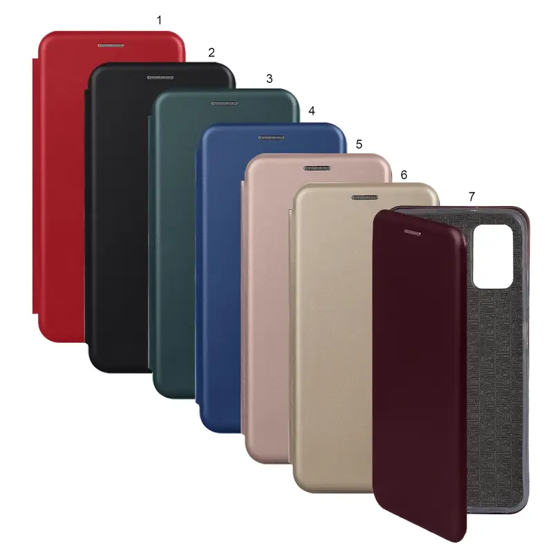 Чехол-книжка Samsung A02S цвета в ассортименте Чехол-книжка Samsung A02S цвета в ассортименте