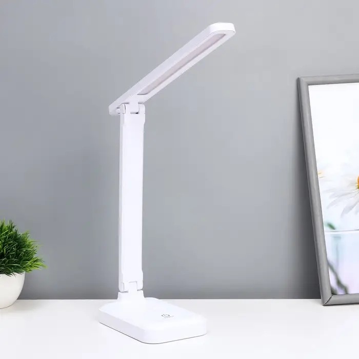 Настольная лампа сенсорная 16888/1 LED 5 Вт 3000-6000К USB АКБ белый 29&times;55 см