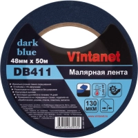 Клейкая лента малярная для большинства поверхностей Vintanet DB411,48ммх50м