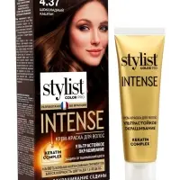 Крем-краска для волос серии STYLIST COLOR PRO INTENSE тон 4.37 Шоколадный каштан 118 мл