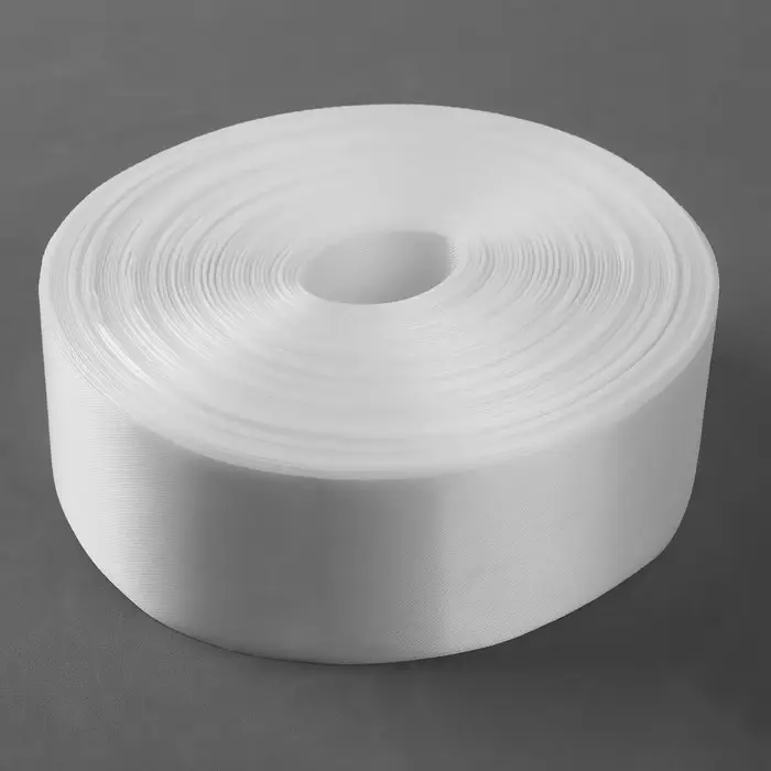 Лента атласная, 50 мм × 100 ± 5 м, цвет тёплый белый Лента атласная, 50 мм × 100 ± 5 м, цвет тёплый белый