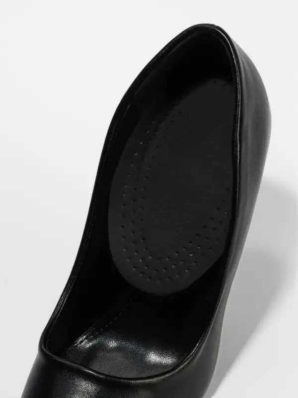 Подпяточники для обуви, 12.5&times;7.8 см, пара, чёрные