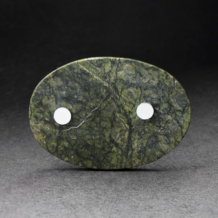 Магнит  Магнит "Ящерка", с самоцветами, змеевик