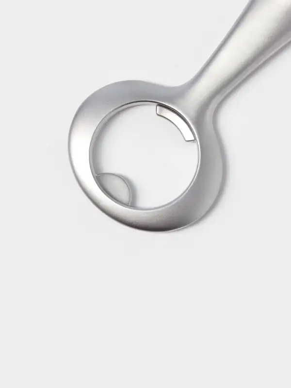 Открывашка Доляна Redline, 6.5&times;0.8&times;14.7 см, нержавеющая сталь, красная