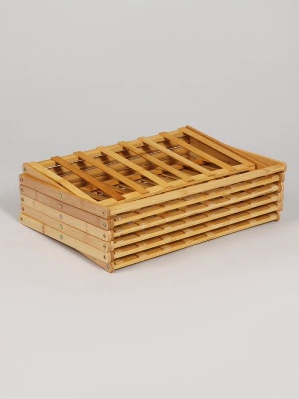 Подставка для цветов Greengo, 6 полок, 50 × 25 × 110 см, напольная, бамбук Подставка для цветов Greengo, 6 полок, 50 × 25 × 110 см, напольная, бамбук