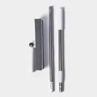 Окномойка с поролоновой насадкой, телескопическая ручка, поворот на 180&deg;, 26&times;3.5&times;98(128)