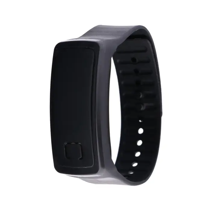 Часы наручные электронные &laquo;Блик&raquo;, ремешок силикон, циферблат 5&times;2 см, чёрные