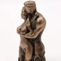 Фигурка декоративная &laquo;Влюбленные&raquo;, 14&times;6 см, бронза