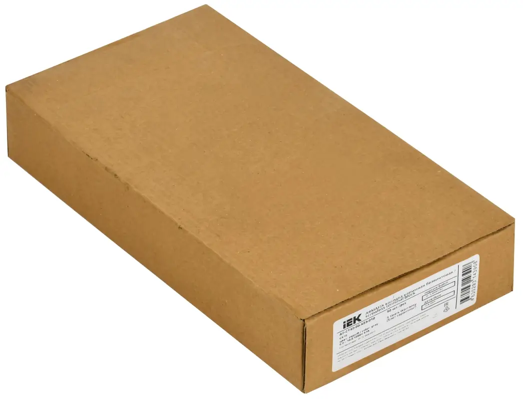 ARMAFIX Клемма пружинная CX10 10мм2 проходная серая IEK