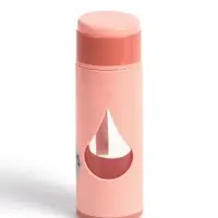 Бутылка для воды &laquo;Капля&raquo;, 500 мл, 21.5&times;7.3 см, стеклянная, МИКС