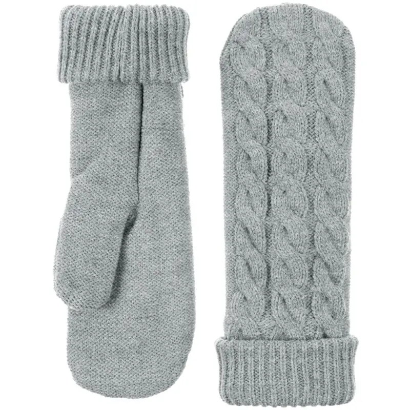 Варежки Heat Trick, серебристо-серый меланж, размер S/M Варежки Heat Trick, серебристо-серый меланж, размер S/M
