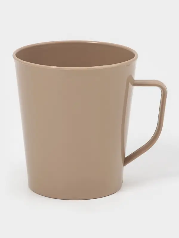 Кружка пластиковая ПластоС, 400 мл, МИКС