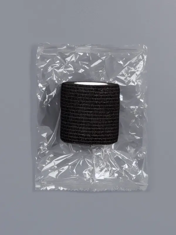 Лента бандажная, 5 см &times; 5 м, чёрная