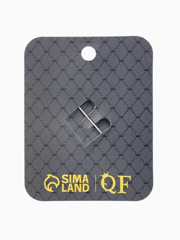 Брошь "Калибри с цветком", цвет белый в серебре