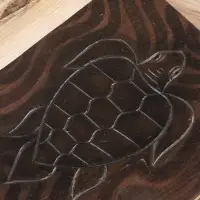 Фотоальбом "Черепаха" 10 листов, 19х19х2 см, цв. коричневый