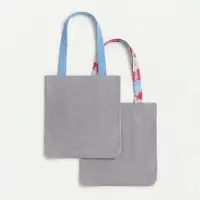 Шопер-конструктор Bolsa с узкими ручками с полноцветной печатью