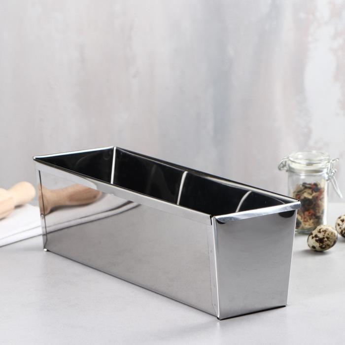 Форма для выпечки «Хлеб», H-10 см, 10 х 30 см, 3 л, тип 1 Форма для выпечки «Хлеб», H-10 см, 10 х 30 см, 3 л, тип 1