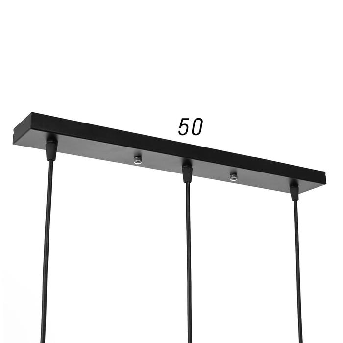 Светильник BayerLux 1694/3  E27 40Вт черный 74,3х28х31 см