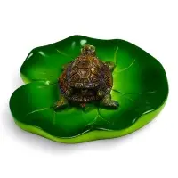 Садовая фигура из полистоуна &laquo;Черепашки&raquo;, 10&times;11&times;6 см, плавающая