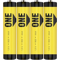 Батарейка Smartbuy AAA солевая&nbsp;ONE&nbsp;R03/4S&nbsp;(60/600)&nbsp;(SOBZ-3A04S-Eco) 4шт