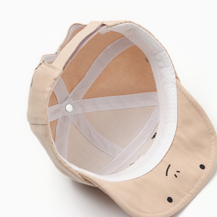 Кепка детская MINAKU цвет бежевый, р-р 48 Кепка детская MINAKU цвет бежевый, р-р 48