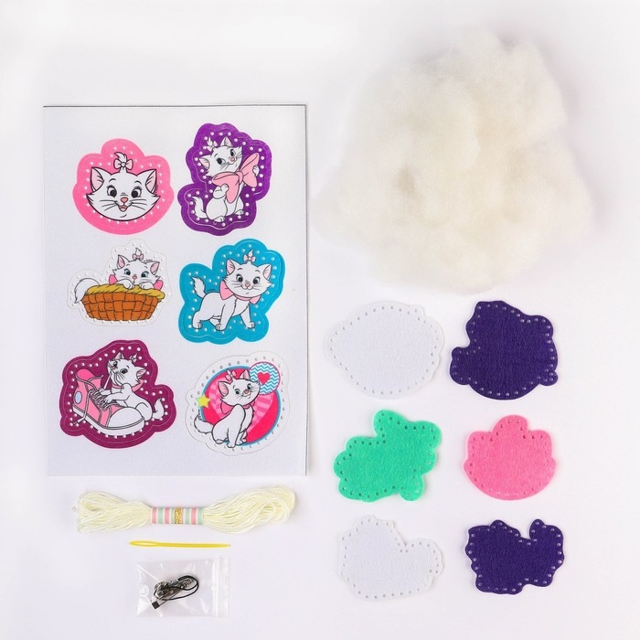 Набор для шитья из фетра с перфорацией Набор для шитья из фетра с перфорацией "Кошечка Мари", Коты аристократы