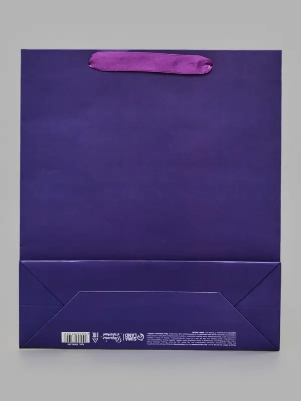 Пакет подарочный &laquo;Подарок для тебя&raquo;, голография, М 26&times;30&times;9 см