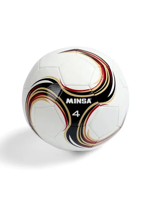 Футбольный мяч MINSA Futsal, машинная сшивка, 32 панели, р. 4, PU