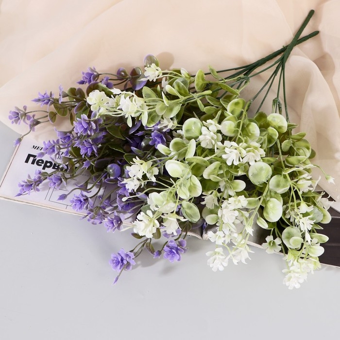 Букет "Фиалка галант" 30 см, микс