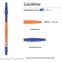 Ручка шариковая неавтомат. BV SOLO WRITE.SUMMER, масл,0,5мм,син,20-0469/31