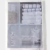 Кофр для хранения вещей LaDо́m, 60&times;45&times;30 см, белый