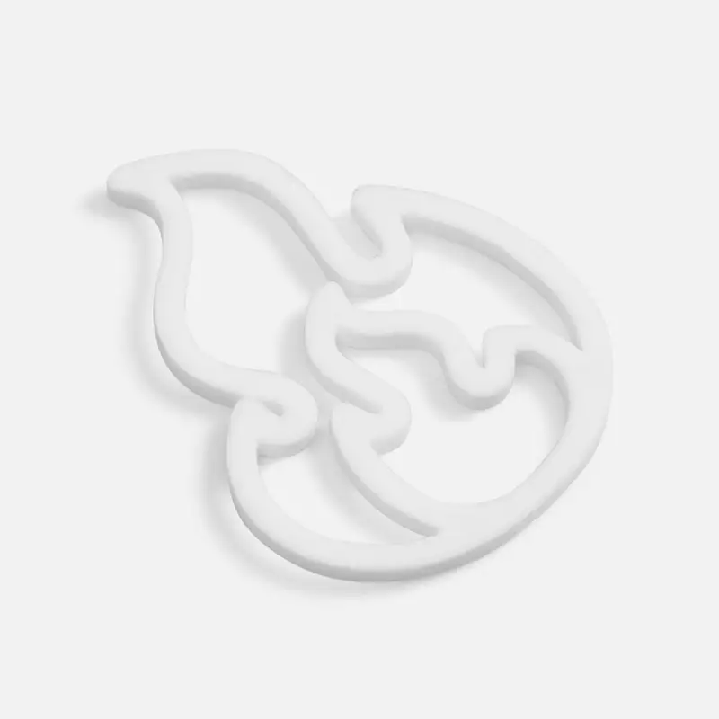 Подвеска Industry, 3D-печать на заказ, огонь Подвеска Industry, 3D-печать на заказ, огонь