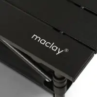 Стол туристический Maclay, 95&times;55&times;50/74 см, с органайзером, чёрный