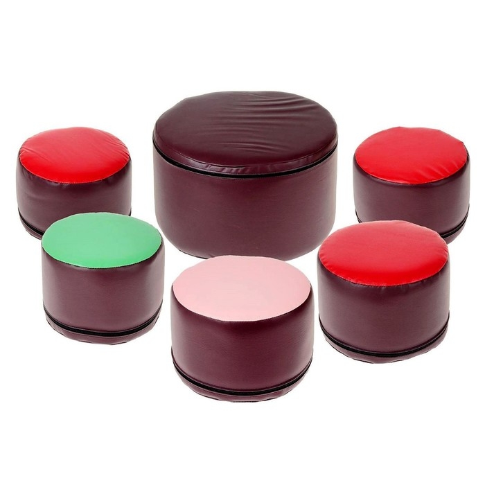 Набор «Друзья 2», банкетки и столик, МИКС Набор «Друзья 2», банкетки и столик, МИКС