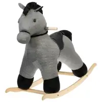 Качалка &laquo;Конь Восток&raquo;, светло - серая, МИКС