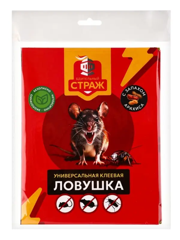 Клеевая ловушка от насекомых и грызунов книжка трансформер Клеевая ловушка от насекомых и грызунов книжка трансформер "БДИТЕЛЬНЫЙ СТРАЖ" 1 шт