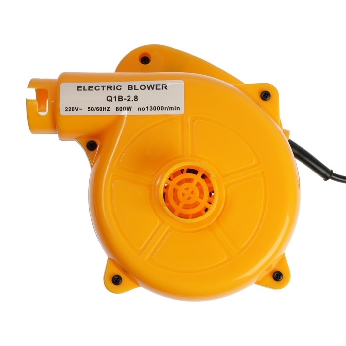 Воздуходувка электрическая ТУНДРА, функция всасывания, 800 Вт, 13000 об/мин, 138 м3/час Воздуходувка электрическая ТУНДРА, функция всасывания, 800 Вт, 13000 об/мин, 138 м3/час