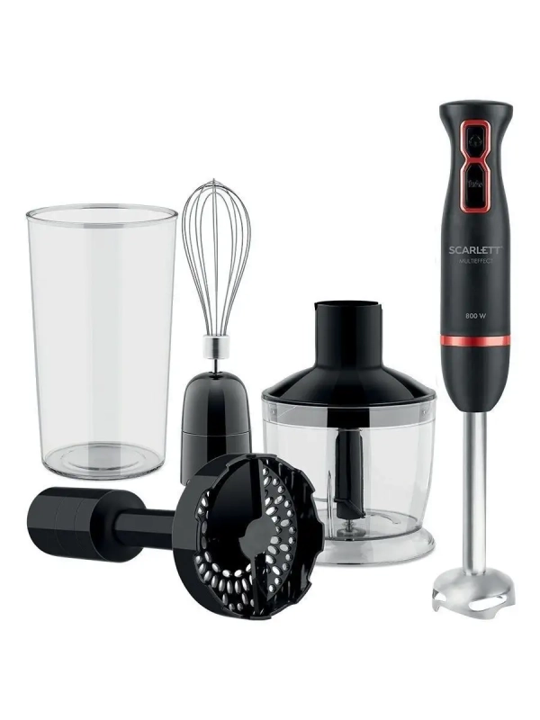 Погружной мощный блендер с насадками 800 Вт, SC-HB42M44 Погружной мощный блендер с насадками 800 Вт, SC-HB42M44