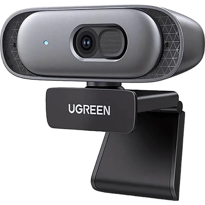 Веб-камера UGREEN CM778 (35626) USB HD Camera 2K@30FPS цв. серый
